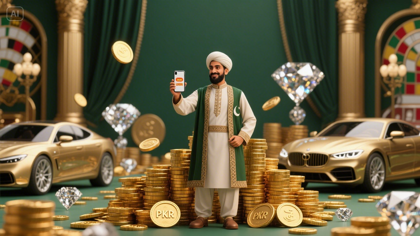 Casino Slots Rush desktop and mobile interfaces